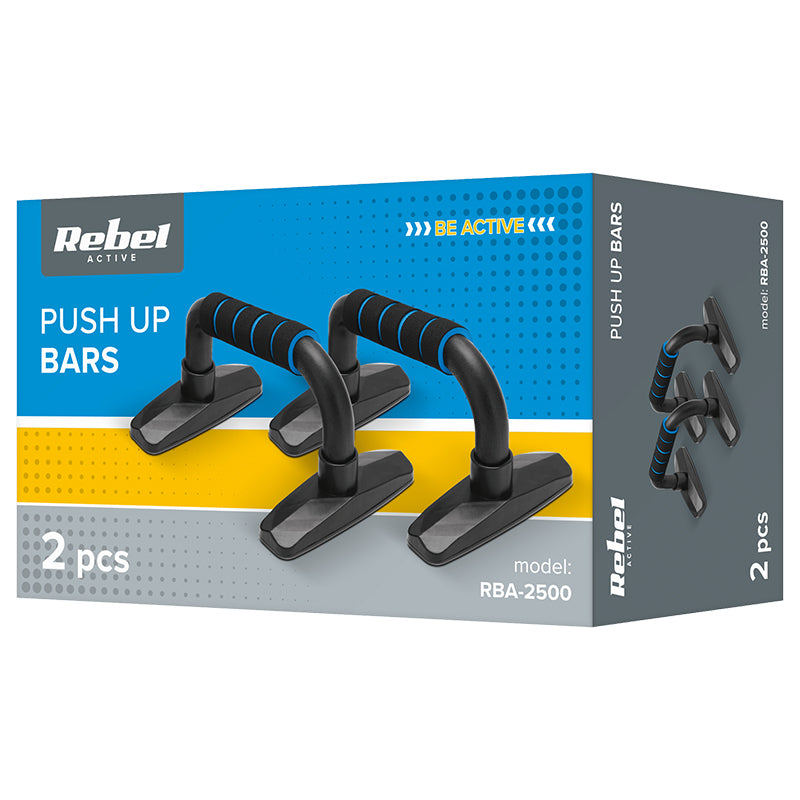 Set 2 Manere Flotari Push-up Active Rebel
