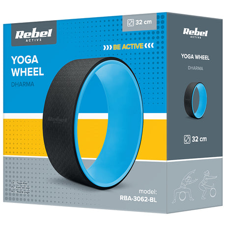 Roata Yoga Dharma Negru Albastru Rebel Active
