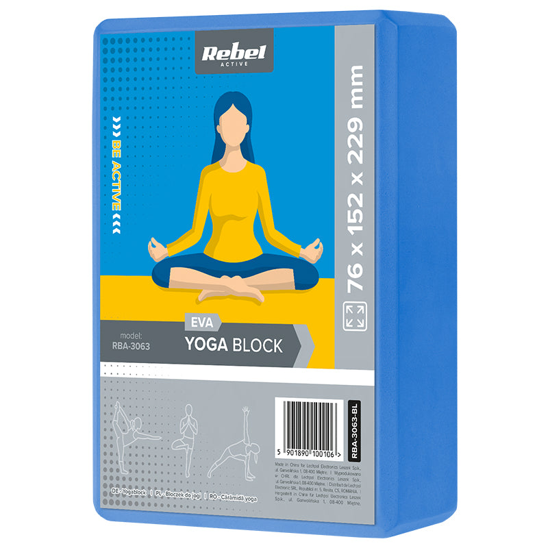 Cub Yoga Spuma Albastru Active Rebel Eva 120g