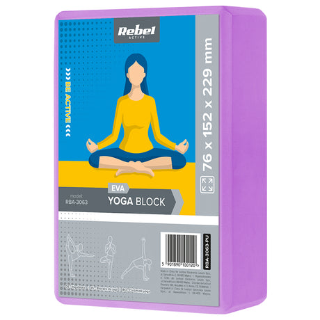Cub Yoga Spuma Eva 120G Violet Rebel Active
