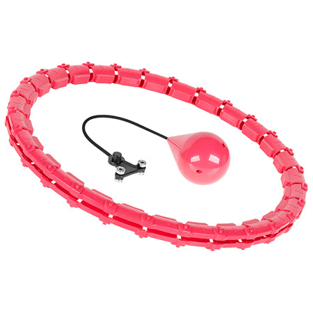 Cerc Fitness Smart Hula Hoop 50 CM Roz Rebel Active