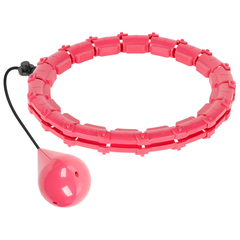 Cerc Fitness Smart Hula Hoop 50 CM Roz Rebel Active