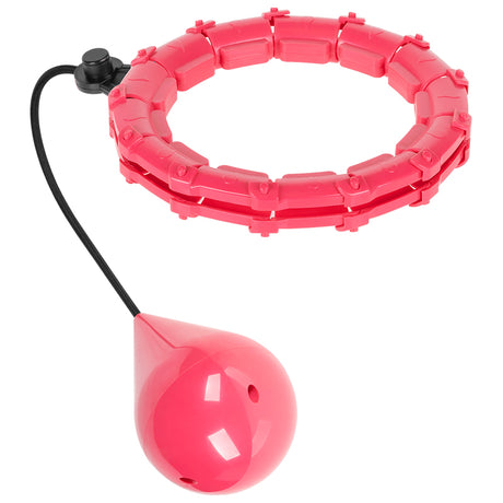 Cerc Fitness Smart Hula Hoop 50 CM Roz Rebel Active
