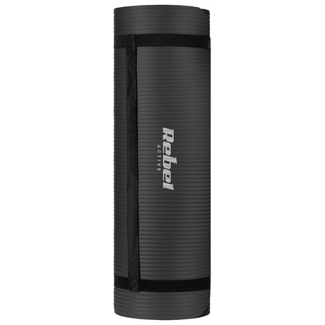Saltea 183X61 CM Grosime 1 CM Negru Rebel Active