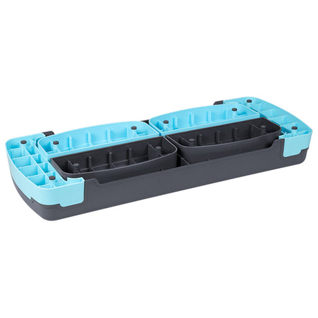 Stepper Aerobic 3 Nivele Gri Albastru Active Rebel