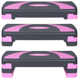 Stepper Aerobic 3 Nivele Gri Violet Active Rebel