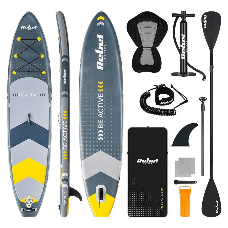 Set Placa Gonflabila Stand Up Paddle Scaun