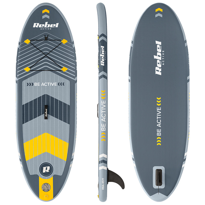 Set Placa Gonflabila Stand Up Paddle Cm Sup 244x76x10