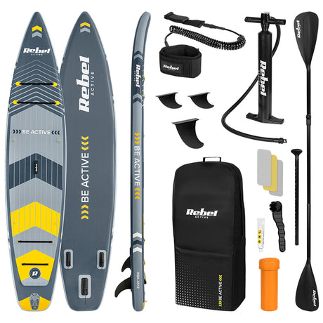 Set Placa Gonflabila Stand Up Paddle Sup 381X81X15CM