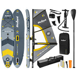 Set Placa Gonflabila Windsurfing Cm Sup 305x76x15