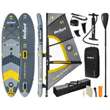 Set Placa Gonflabila Windsurfing Cm Sup 305x76x15