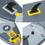 Set Placa Gonflabila Windsurfing Cm Sup 305x76x15