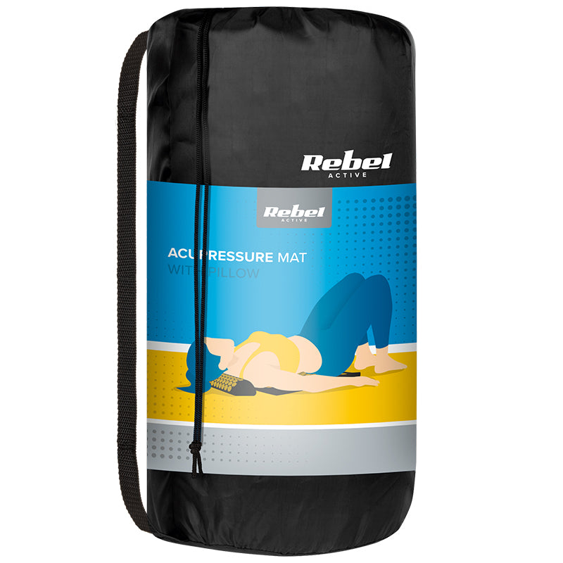 Saltea Presopunctura cu Perna 130x50 Cm Active Rebel