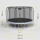 Trambulina 12ft Active Rebel