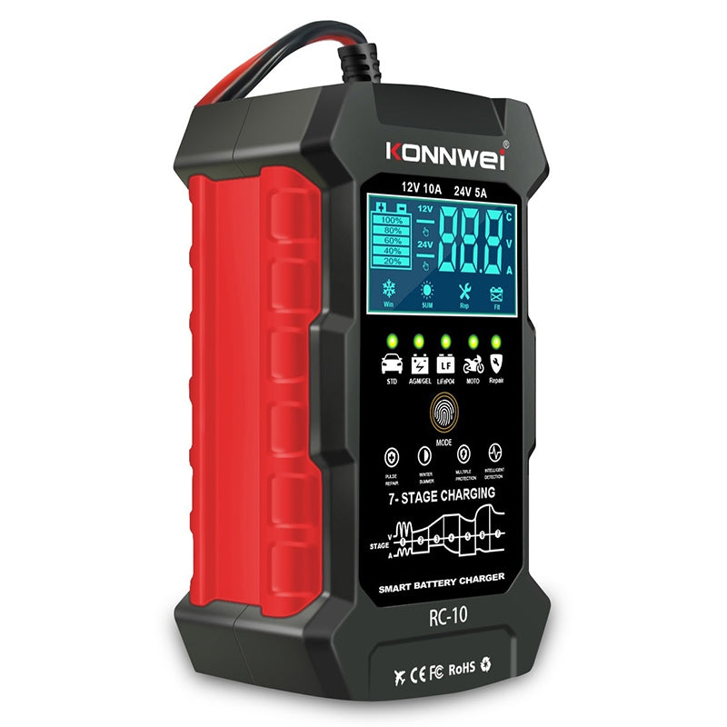 Redresor Auto Rc-10 Konnwei cu baterie reincarcabila