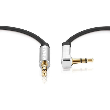 Cablu Audio 3.5 Tata - Tata 3.0M 90 Sentivus