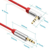 Cablu Audio 3.5 Tata - Tata 2.0m cu AUX