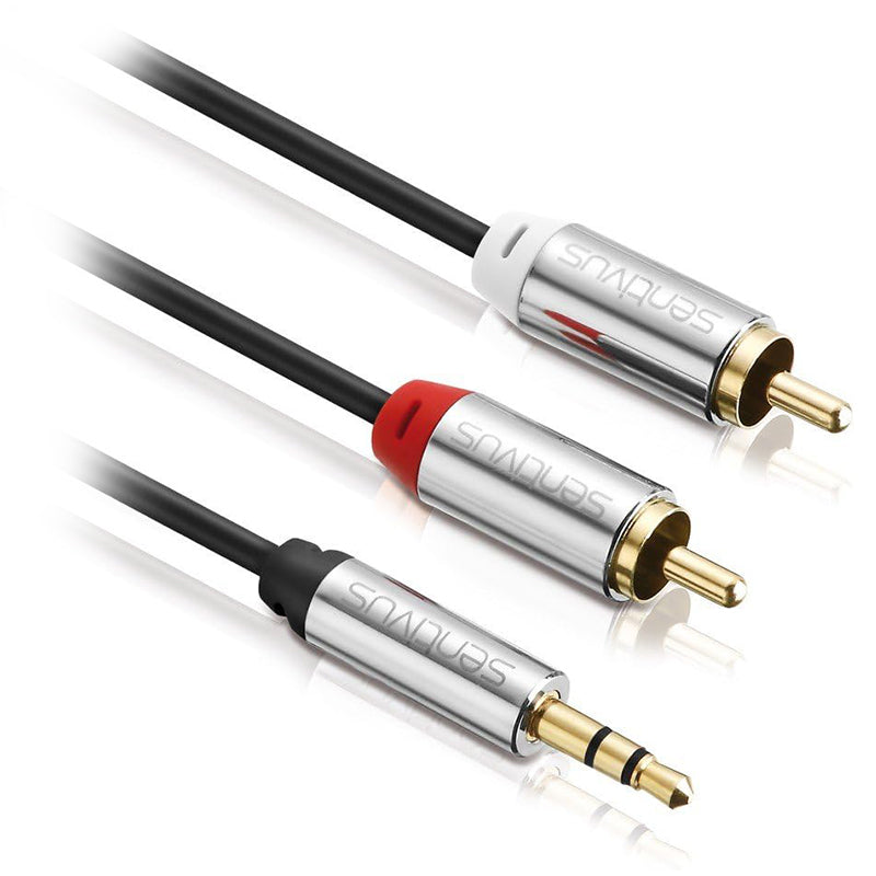 Cablu Audio 3.5 Tata - 2xrca Tata