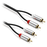 Cablu Audio 2xrca Tata - 2xrca Tata cu Sunet Stereo