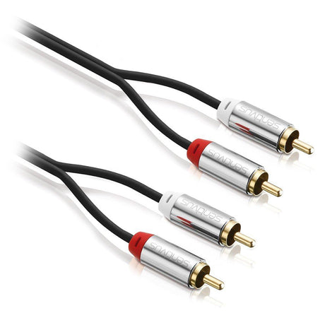 Cablu Audio 2xrca Tata - 2xrca Tata cu Sunet Stereo