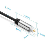 Cablu Toslink Tata - Tata 0.5m Sentivus