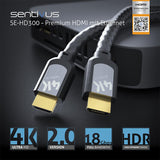 Cablu Premium HDMI Tata - Tata 4K