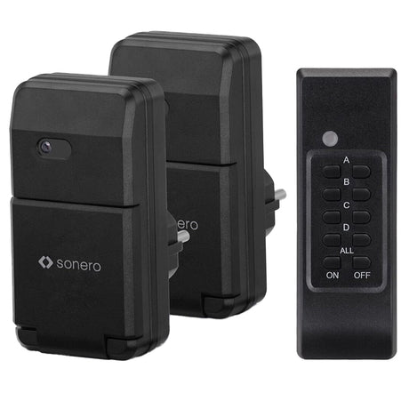 Set 2 Prize Exterior cu Telecomanda 1100W Sonero