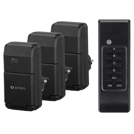 Set 3 Prize pentru Exterior cu Telecomanda cu Rezistenta la Apa