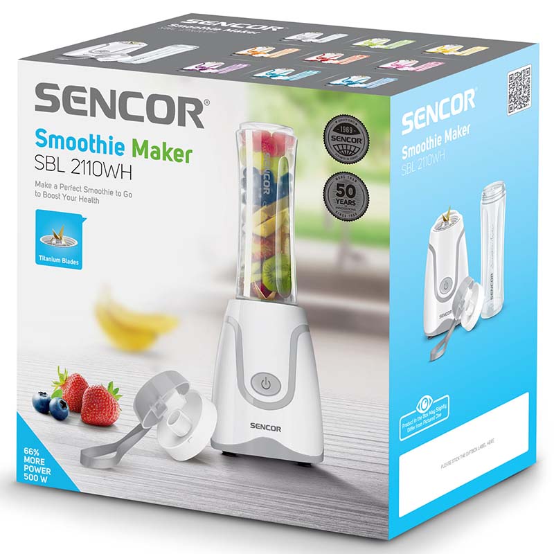 Blender Smoothie 0.6l Sencor cu DAB+