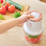 Tocator Chopper Cordless 500ml Sencor cu baterie reincarcabila si USB
