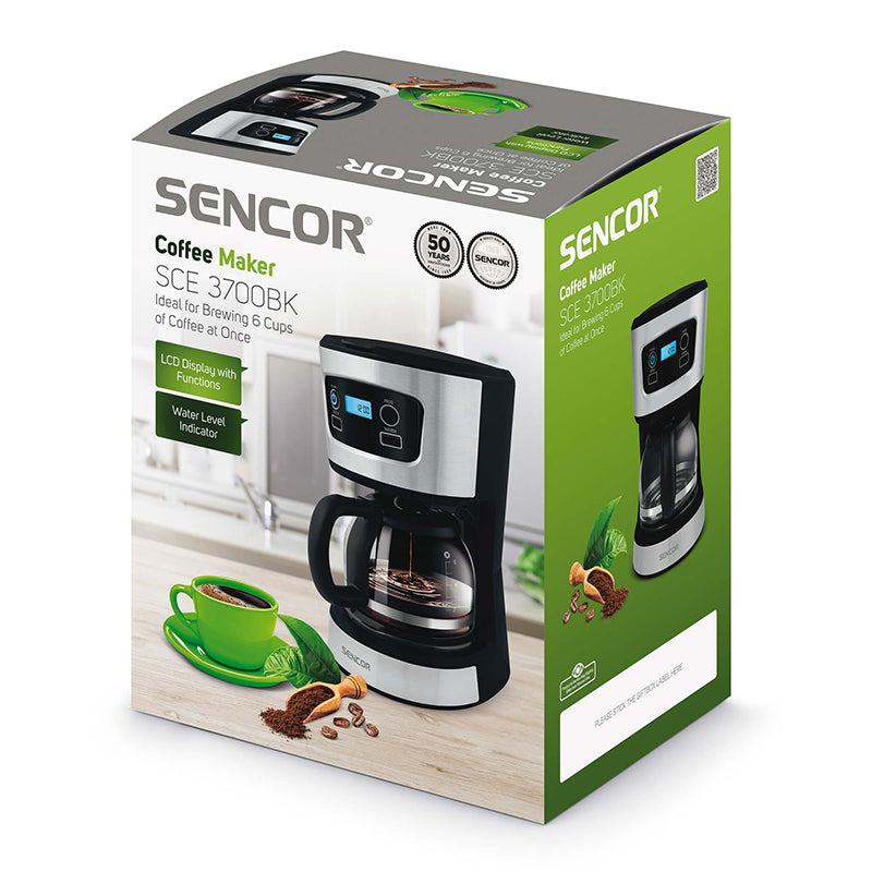 Cafetiera cu Filtru Sencor Sce 3700bk