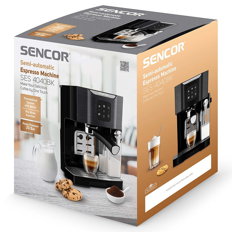 Espressor Automat 20 Bar Sencor cu DAB+