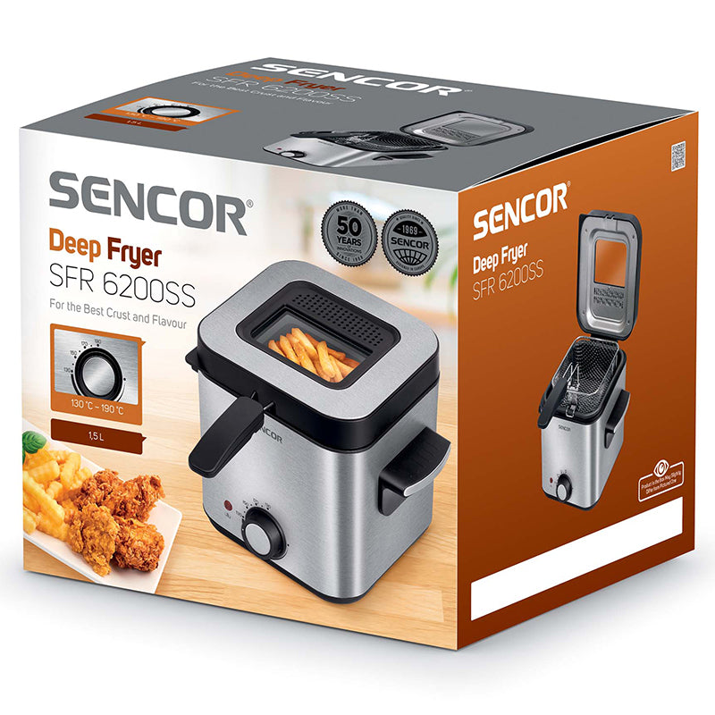 Friteuza 1.5l Sencor cu DAB+