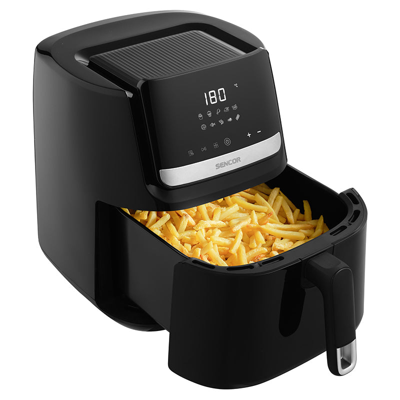 Friteuza Digital Airfryer 6.5l Sencor cu alarma si afisaj LED