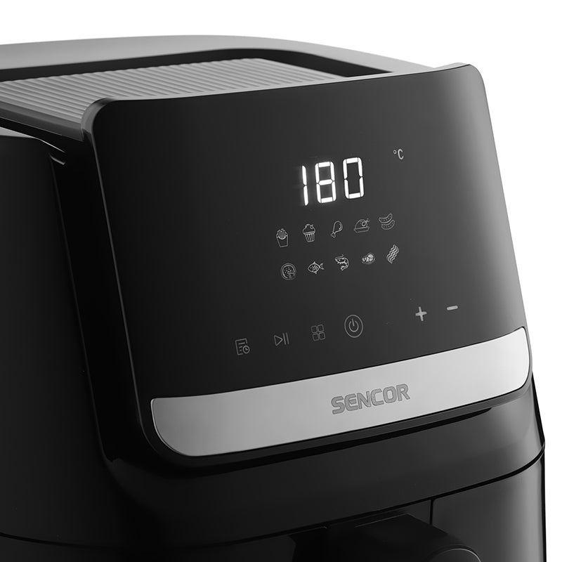 Friteuza Digital Airfryer 6.5l Sencor cu alarma si afisaj LED