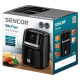 Friteuza Digital Airfryer 6.5l Sencor cu alarma si afisaj LED
