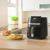 Friteuza Digital Airfryer 6.5l Sencor cu alarma si afisaj LED