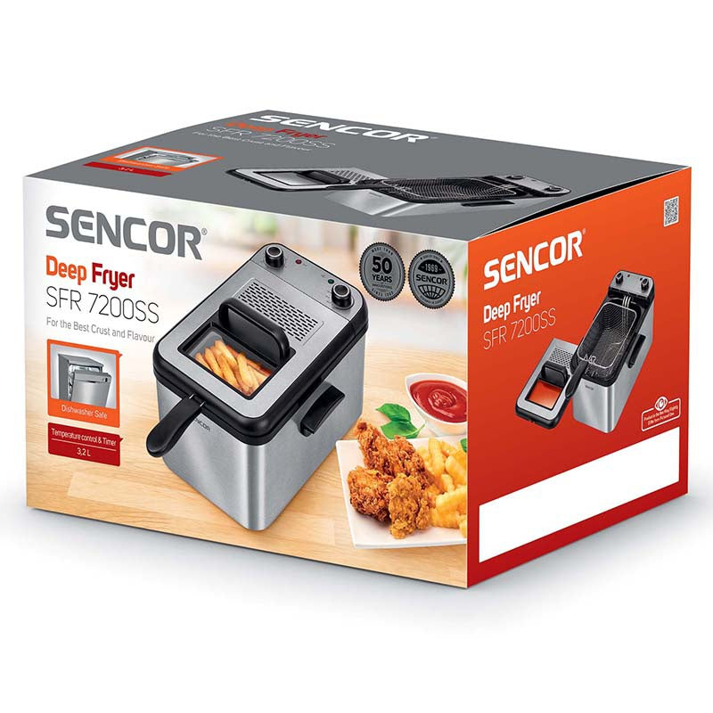 Friteuza 3 2l Sencor cu DAB+