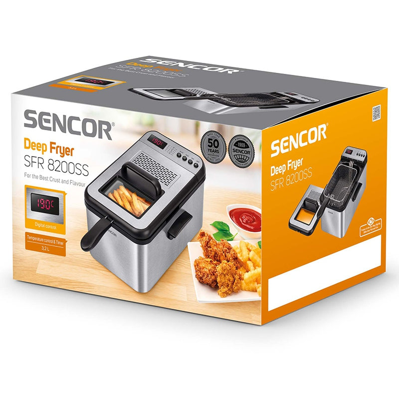 Friteuza 3 2 5 Programe Sencor L 2200W cu DAB+