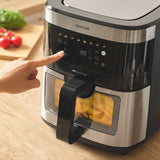 Friteuza Aer Cald Airfryer 9l Sencor cu afisaj LED