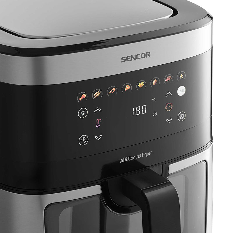 Friteuza Aer Cald Airfryer 9l Sencor cu afisaj LED