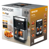 Friteuza Aer Cald Airfryer 9l Sencor cu afisaj LED