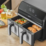 Friteuza Dubla Airfryer 2x4 Vitafryer Sencor L 1700W