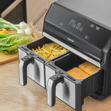 Friteuza Dubla Airfryer 2x4 Vitafryer Sencor L 1700W