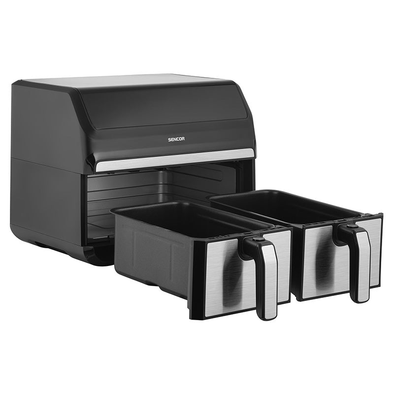Friteuza Dubla Airfryer 2x4 Vitafryer Sencor L 1700W