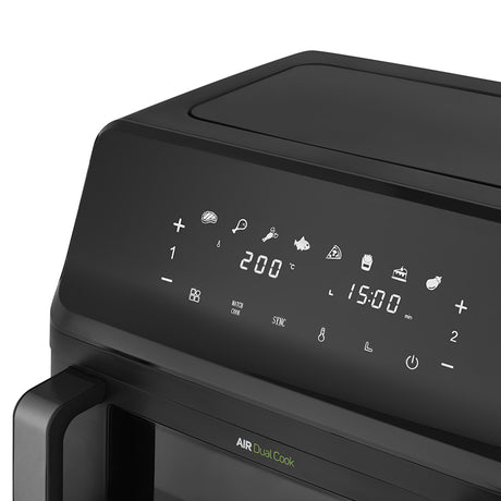 Friteuza Dubla Digital Airfryer 2x4.5 Sencor L 2700W