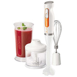 Set Blender de Mana 2 Viteze Alb Sencor cu DAB+ si baterie reincarcabila
