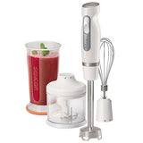 Set Blender de Mana 2 Viteze Alb Sencor cu DAB+ si baterie reincarcabila