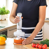 Set Blender de Mana 2 Viteze Alb Sencor cu DAB+ si baterie reincarcabila