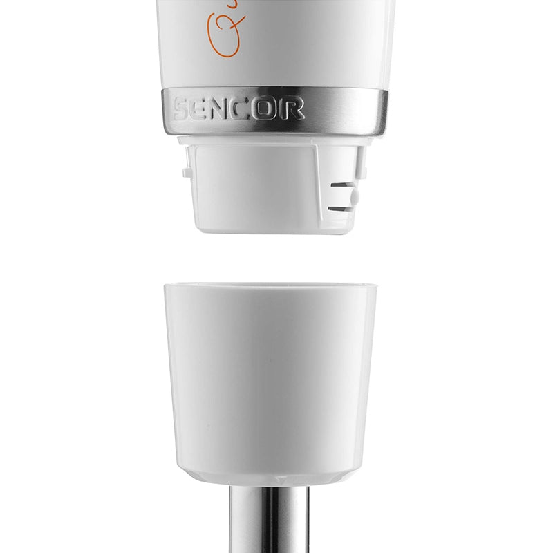 Set Blender de Mana 2 Viteze Alb Sencor cu DAB+ si baterie reincarcabila